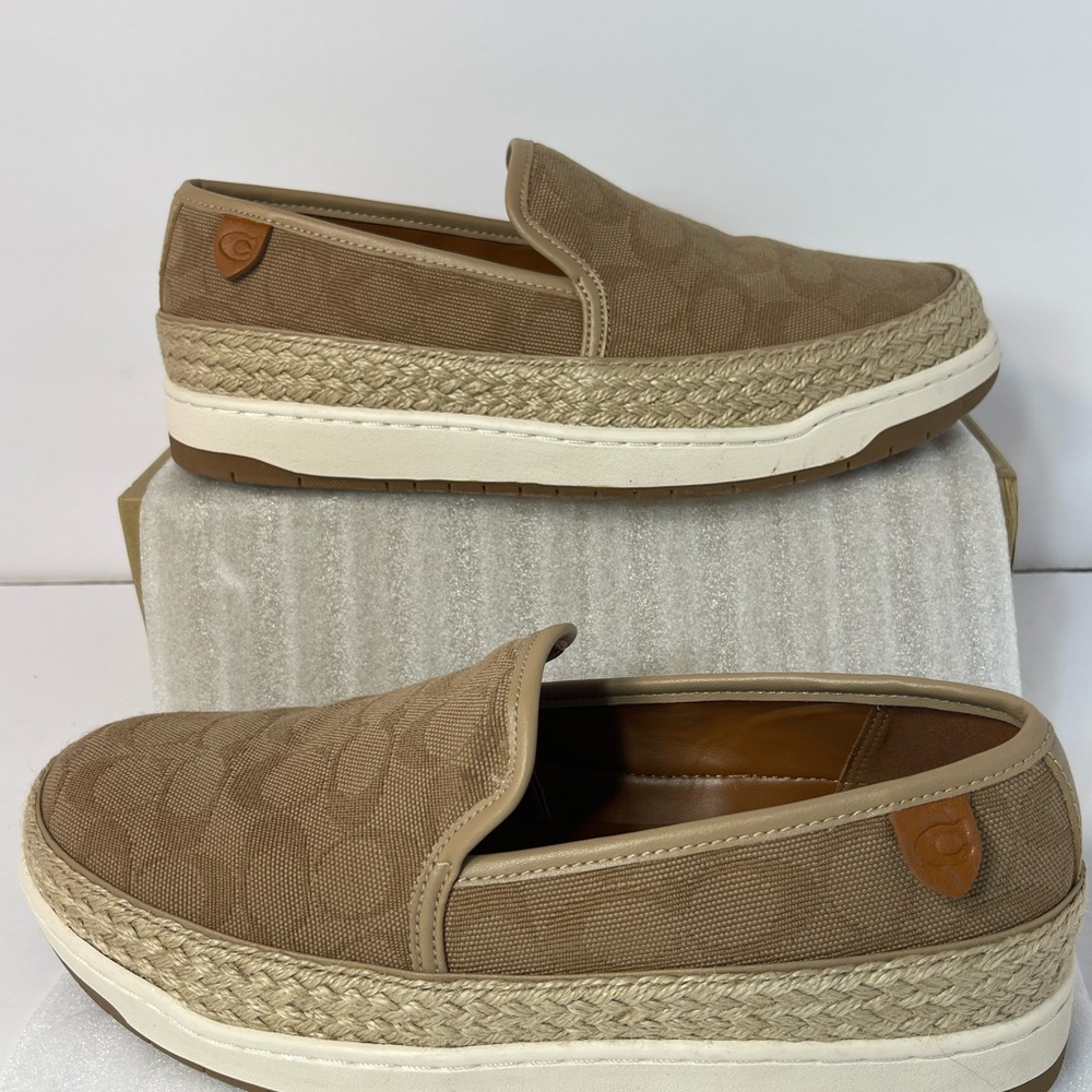 COACH MENS MILES ESPADRILLE SHOES - Picture 5 of 16